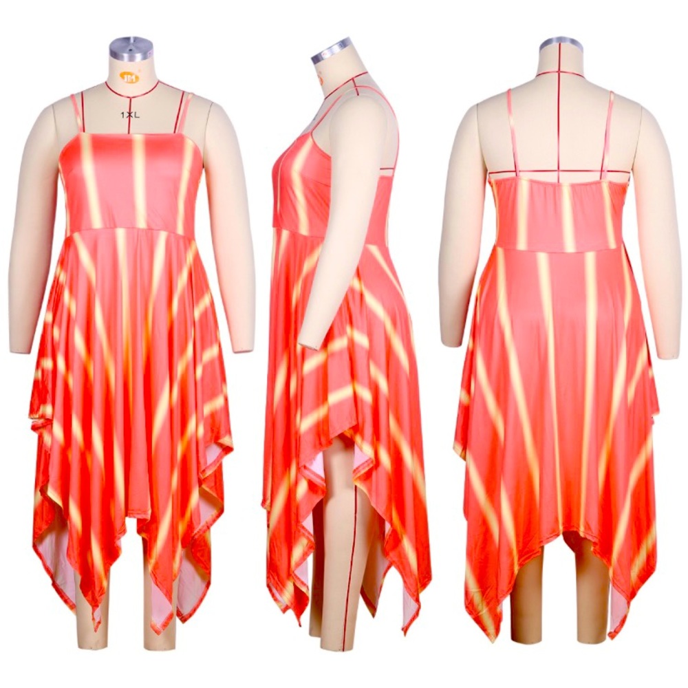 Asymmetrical Summer Dress Size M